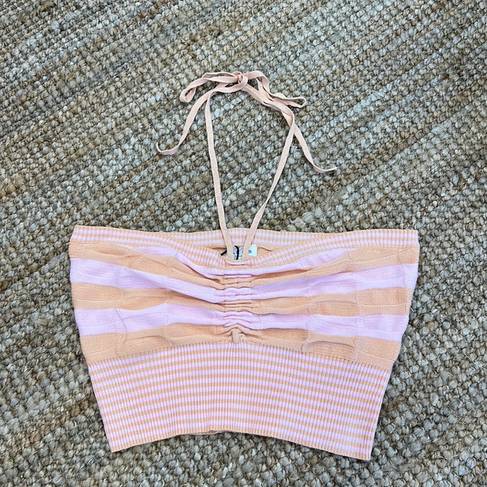 Pink Bellini Halter Top